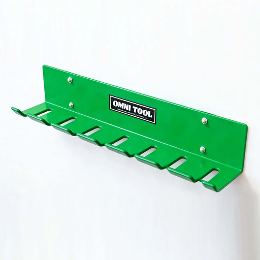 LAUCO Omni Tool Multiple Paint Spray Gun Holder, Paint Gun Holder - Holds 7 Guns Without Cups or 4 Guns with Cups, Stable and Scratch-Free Design (Green - 1 Pack) LAUCO