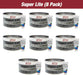 LAUCO Super Lite Premium Lightweight Body Filler - Pack of 2 -Super Smooth Formula forr Fast & Easy Automotive Repairs, Adheres to Fiberglass, Steel, Galvanized, Zinc & Aluminum, 2 Quart + 2 Hardener National Supply Company
