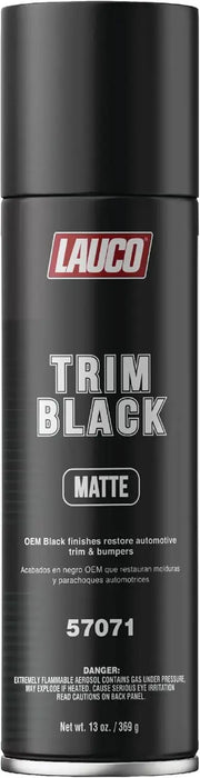 Trim Black Matte Aerosol 13 oz. Automotive Spray Paint Can National Supply Company