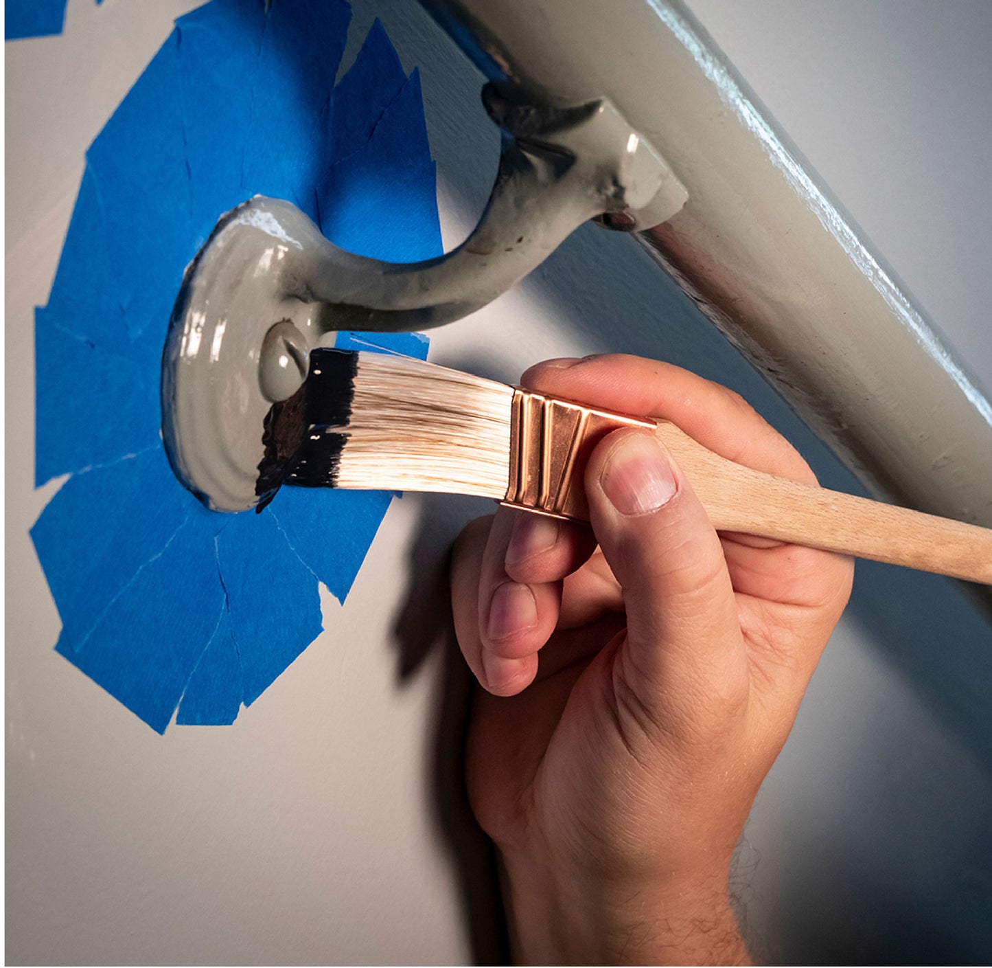 LAUCO Blue Painter's Tape Multi-Surface, Paint Tape Protects Surfaces and Removes Easily, Multi-Surface Painting Tape for Indoor and Outdoor Use