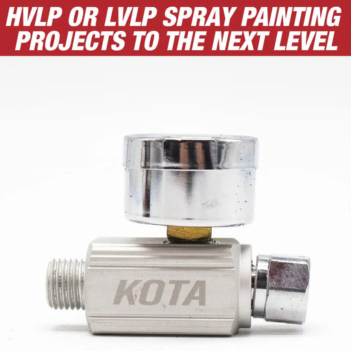 HVLP/LVLP Spray Gun Air Regulator with Pressure Gauge and Air Flow Control - National Supply Company