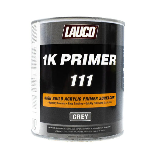 Lauco 1K High Build Gray Acrylic Primer Surfacer, 1 Quart National Supply Company