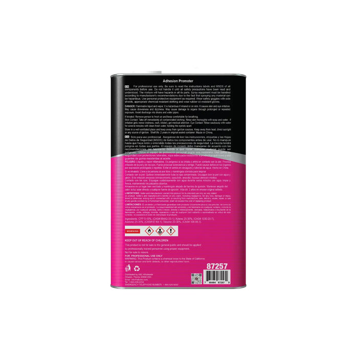 Lauco Adhesion Promoter – 1 Quart | Fast-Drying Surface Enhancer for Plastic, Metal & Fiberglass Lauco
