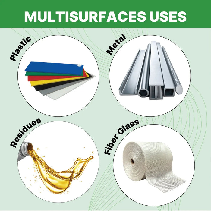 Lauco Wax and Grease Remover 1 Gallon – Multi-Surface Paint Prep Cleaner for Auto Body, Garage | Works On Plastic, Metal, Fiberglass – Powerful Solvent Degreaser -(33080) (Quart) National Supply Co.