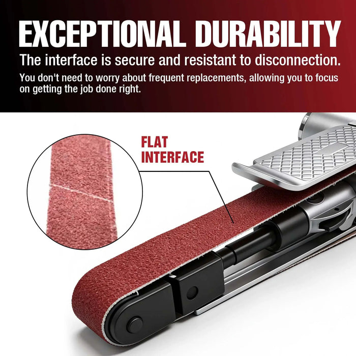 MAXIBAND File Belt Bandes Abrasives - Red Sanding Belt 1/2 in x 18 INCH - Pack of 20 (Grit: 60G) National Supply Company