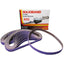 MAXIBAND File Belt Bandes Abrasives - Purple Sanding Belt 1/2 in x 18 INCH - Pack of 20 (Grit: 40G)