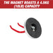 Magnetic Paint Spray Gun Holder Stand Gravity Feed HVLP Booth Cup - National Supply Company