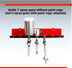 Omni Tool Multiple Spray Gun Holder – Holds 7 Guns Without Cups, 4 With Cups National Supply Company