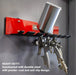 Omni Tool Multiple Spray Gun Holder – Holds 7 Guns Without Cups, 4 With Cups National Supply Company
