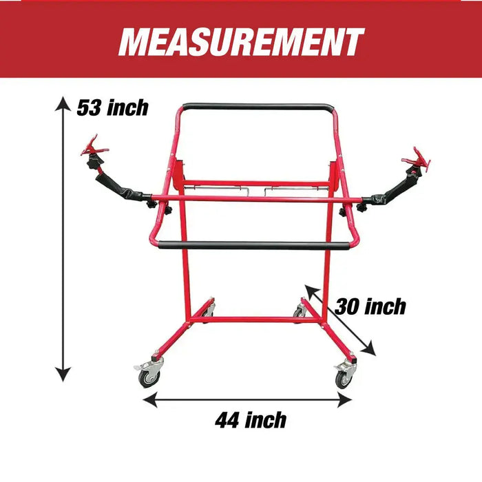 Open Box - Adjustable Bumper Repair Stand - Securely Holds Plastic Car Bumper Covers for Automotive Bodyshop Repair National Supply Company