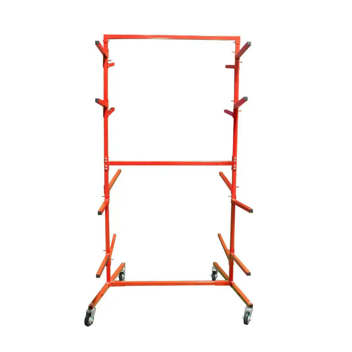 Open Box - Floor Mobile Bumper Storage Rack - Double Sided Bumper Storage Rack National Supply Company
