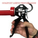 Open Box - LAUCO Omni Tools Dripless Caulking Gun – Adjustable, No-Drip, Ergonomic Design National Supply Company