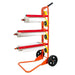 Open Box - Portable Slimline Masking Paper Machine Dispenser -Stand Holds Multiple Rolls National Supply Company