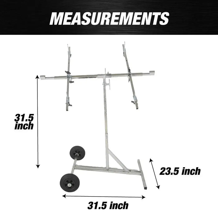 Open Box - ROTATING PANEL REPAIR PAINT STAND National Supply Company