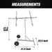 Open Box - ROTATING PANEL REPAIR PAINT STAND National Supply Company