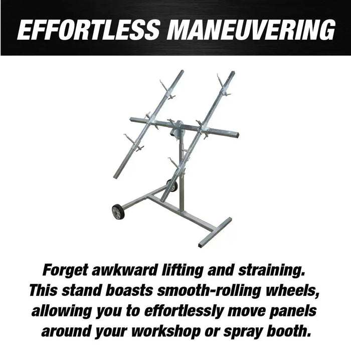 Open Box - ROTATING PANEL REPAIR PAINT STAND National Supply Company