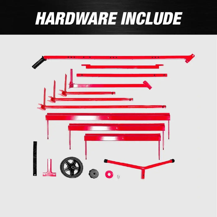 Open Box - Triple Auto Body Masking Machine - Holds 12", 24" & 36" Masking Paper Rolls National Supply Company