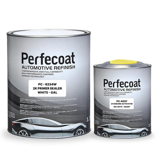 Perfecoat 2k Primer Sealer White (4:1) PC6234W + Standard Activator PC-6257 KIT National Supply Company