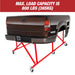 Pick Up Bed Dolly - Easily Fold Large Auto Body Truck Bed Cart Holds up to 800lb - National Supply Company