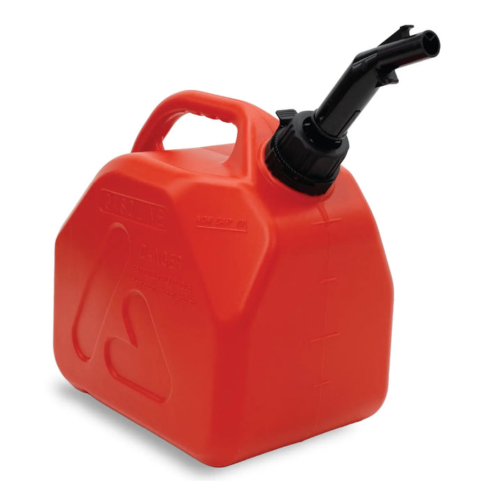 Plastic Fuel Can Durable Red Gasoline Container in 10L Lauco