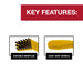 Polish Pad Conditioning Brush & Polishing Spur Tool Set National Supply Company