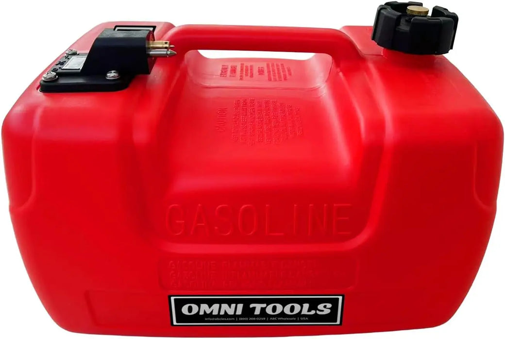 Portable 12L Marine Tank W/ Connector Fuel Tank Outboard Boat Motor LAUCO