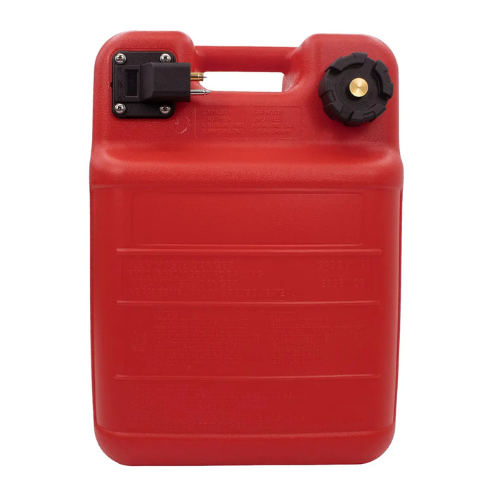 Portable 24L Marine Tank W/ Connector Fuel Tank Outboard Boat Motor Lauco