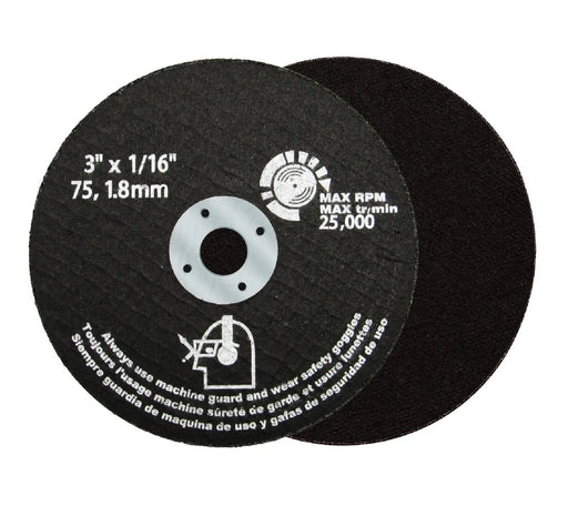 Premium Metal Cutting Wheel 3 Inch x 1/16 Inch x 3/8 - Pack of 50 Unbranded