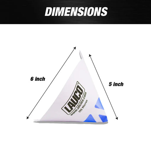 Premium Paint Strainers with Fine 190 Micron Filter Tips - Pack of 1000 - National Supply Company