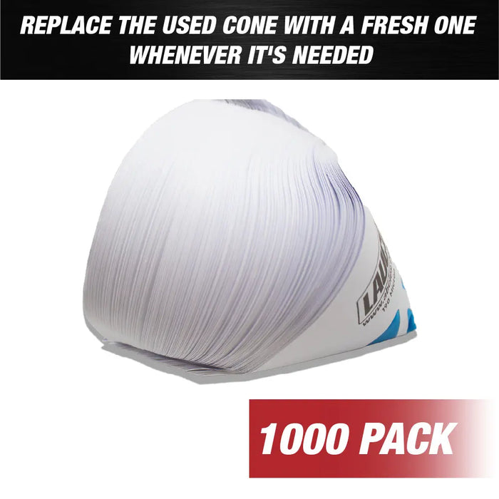 Premium Paint Strainers with Fine 190 Micron Filter Tips - Pack of 1000 - National Supply Company