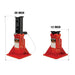 Professional Car Jack Stand with Lock, 22 Ton (44,000 lb) Capacity, Adjustable Height to 19.75" Fit for Supporting Trucks, Trailers and Equipment, 1 Pair - National Supply Company