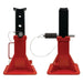 Professional Car Jack Stand with Lock, 22 Ton (44,000 lb) Capacity, Adjustable Height to 19.75" Fit for Supporting Trucks, Trailers and Equipment, 1 Pair - National Supply Company
