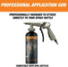 Rhinox Bedliner Spray Gun w/Air Regulator - Fits 1L U-Pol Bed Linner Bottles National Supply Company