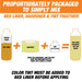Rhinox Tintable 1 Gallon Urethane Spray-On Truck Bed Liner Kit - 4 Bed Liners, 4 Hardeners and 1 Applicator Spray Gun - Easy 3 to 1 Mix Ratio, Just Mix, Shake and Shoot It National Supply Company