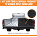 Rintek Black 2 Gallon Urethane Spray-On Truck Bed Liner Kit - 8 Bed Liners, 8 Hardeners and 1 Applicator Spray Gun - Easy 3 to 1 Mix Ratio, Just Mix, Shake and Shoot It National Supply Company