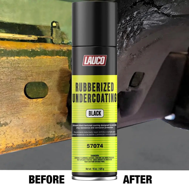 Rubberized Undercoating Black Aerosol Spray Can 15oz - 57074 National Supply Company