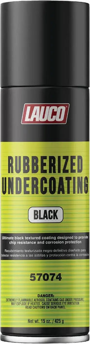 Rubberized Undercoating Black Aerosol Spray Can 15oz - 57074 National Supply Company