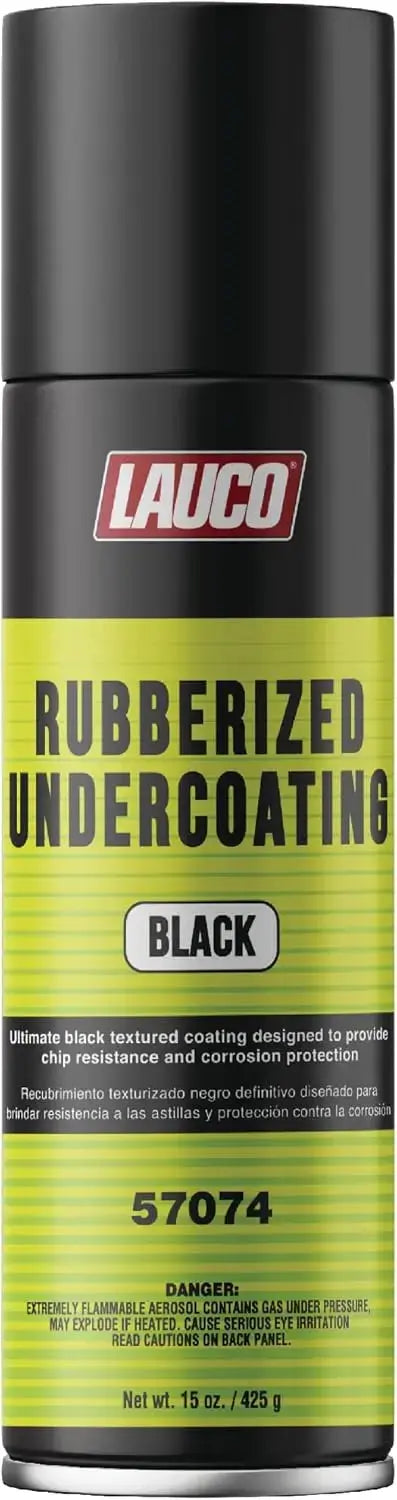 Rubberized Undercoating Black Aerosol Spray Can 15oz - 57074 National Supply Company