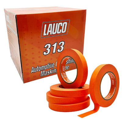 LAUCO 313 Orange Automotive and Industrial Masking Tape