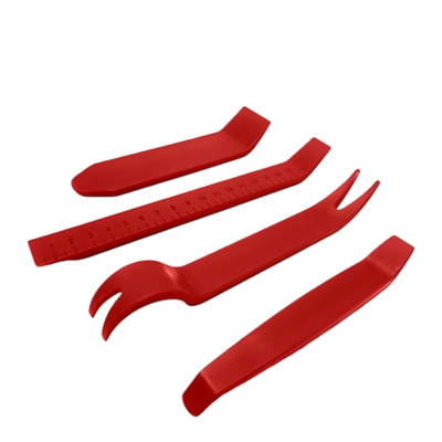 4 PCS (Red) Trim Removal Tool Kit