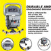 SWAN Commercial Floor Scrubber Machine - 22" Cleaning Width, 14.5 Gal Sewage Tank, Dual Brushes, Lead Acid Battery Powered, High Efficiency for Large Areas 200RPM National Supply Company