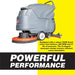 SWAN Commercial Floor Scrubber Machine - 22" Cleaning Width, 14.5 Gal Sewage Tank, Dual Brushes, Lead Acid Battery Powered, High Efficiency for Large Areas 200RPM National Supply Company