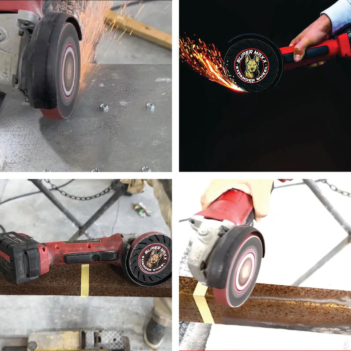 Super Maxx Expander Wheel Kit / Sanding Belts 36G, 50G, 60G, 80G,120G National Supply Company