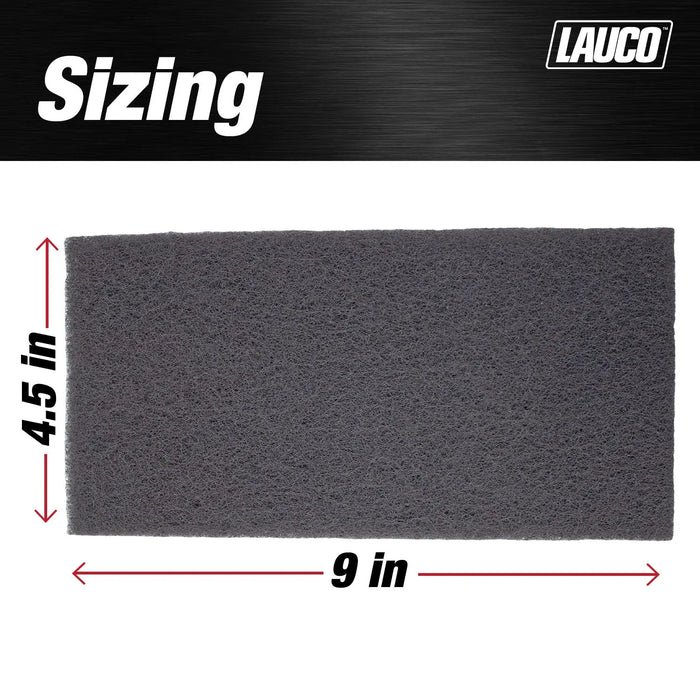 Scuff Pads Gray Ultra Fine - 25 Sheets - National Supply Company