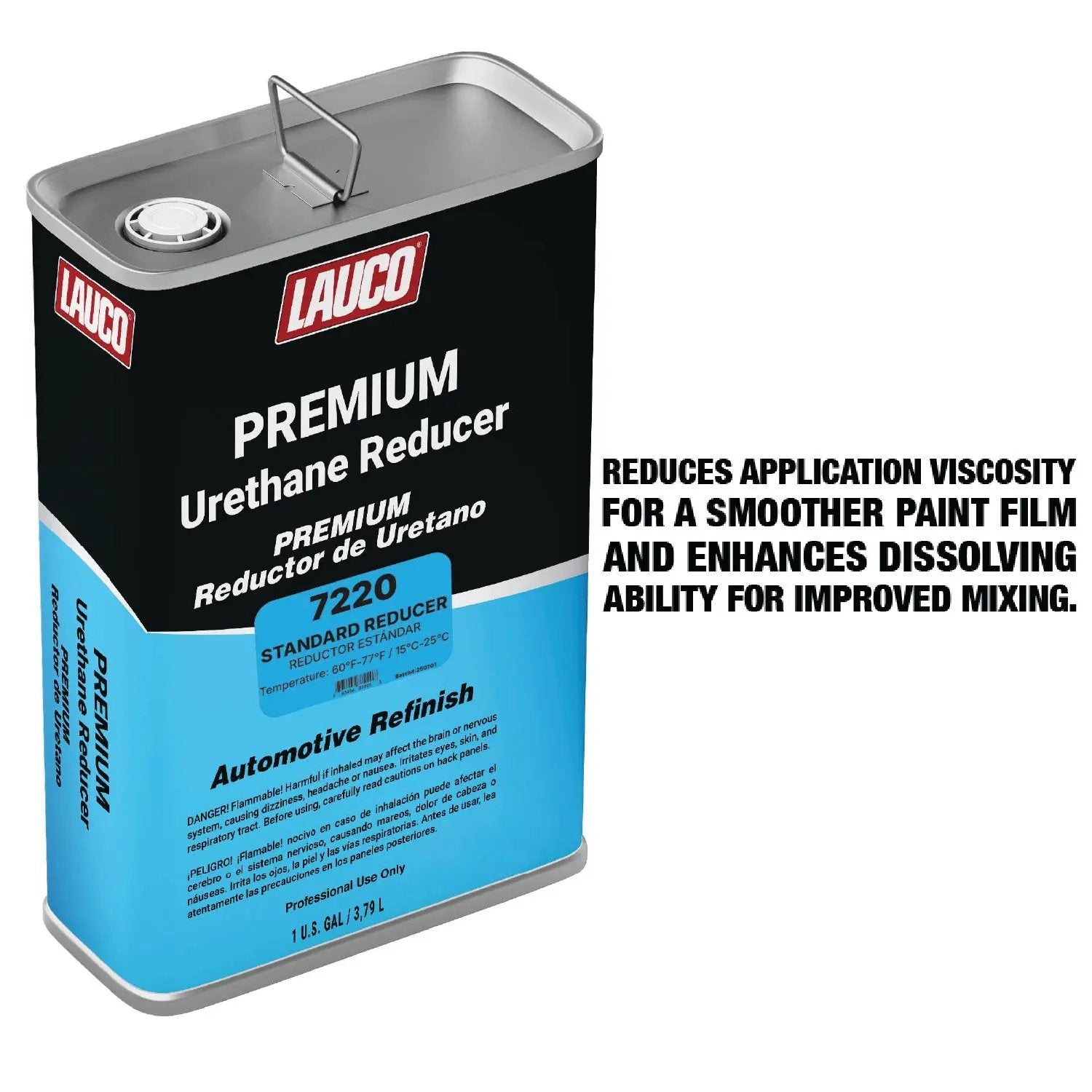 Standard Urethane Grade Reducer (7220), 1 Gallon, 60°F ﻿- 77°F National Supply Company