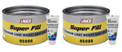 Super Fill Premium Lightweight Body Filler - Ideal for Small-Medium Dents & Scratches, Adheres to Fiberglass, Steel, Galvanized, Zinc & Aluminum, - National Supply Company