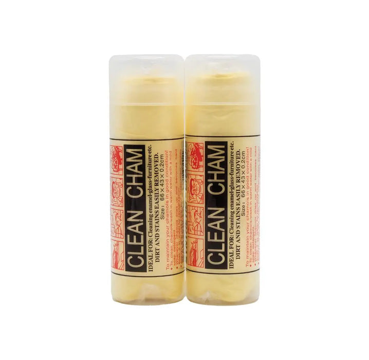 Synthetic-Chamois Cleaning Towel + Storage Case - Super Absorbent - Scratch-Free - National Supply Company