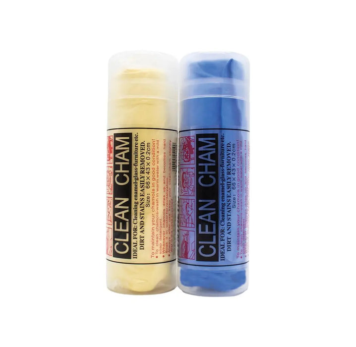 Synthetic-Chamois Cleaning Towel + Storage Case - Super Absorbent - Scratch-Free - National Supply Company