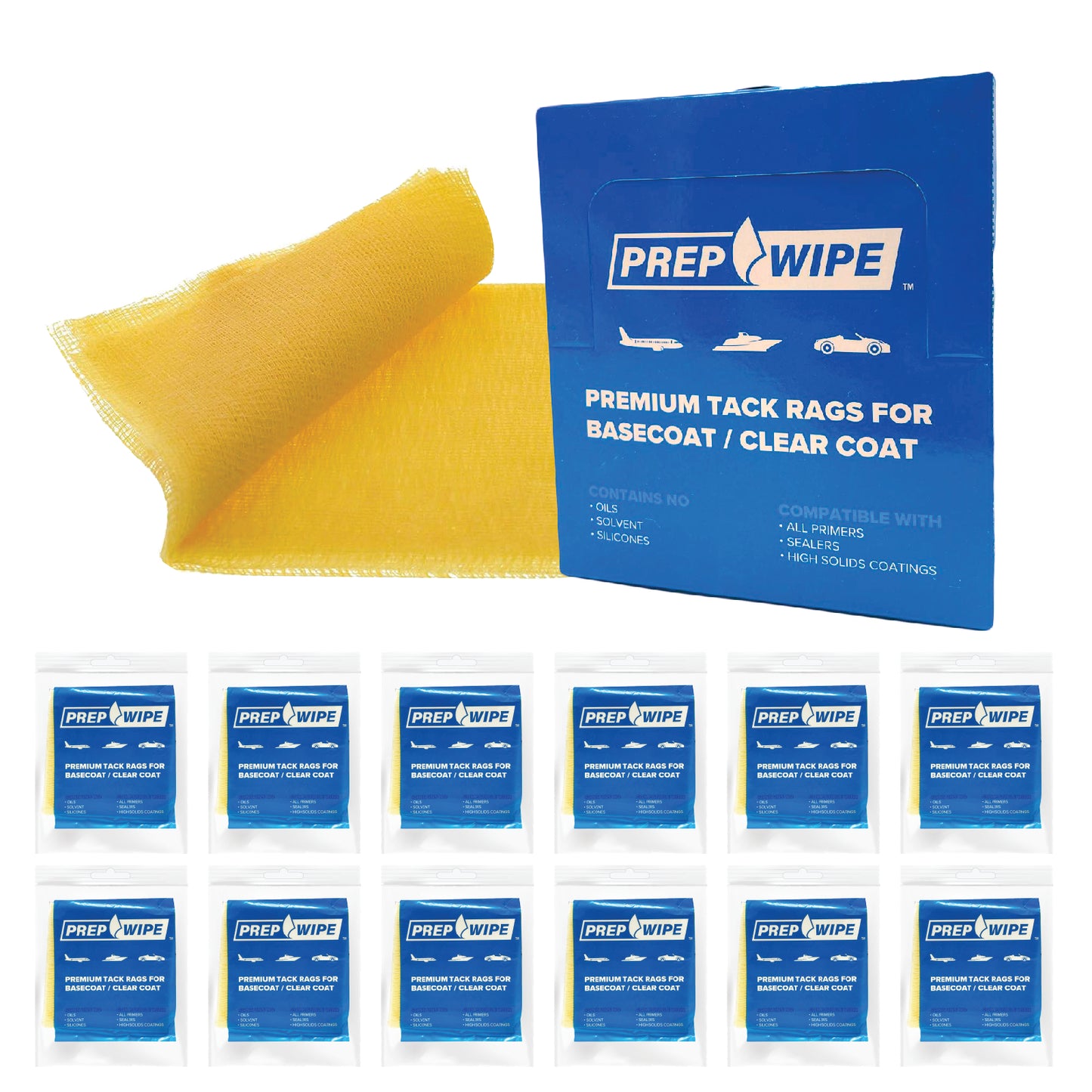 Prep-Wipes Tack Cloths – Professional Woodworking and Painting