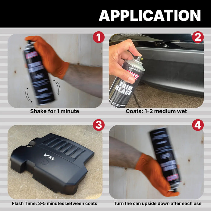 Trim Black Gloss Aerosol  13 oz. National Supply Company